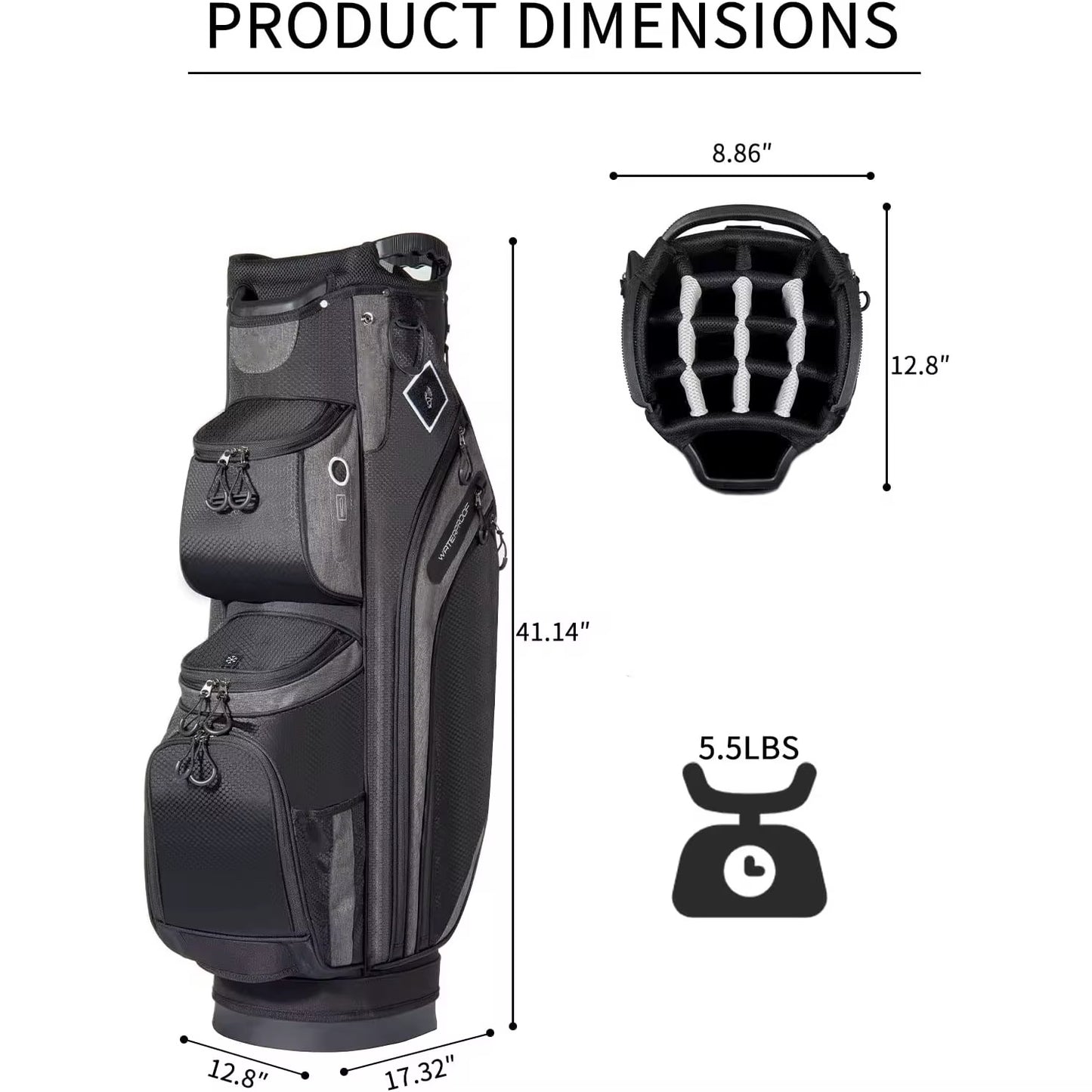 Caddy Cooler Golf Bag